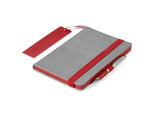 Altitude Colourblock A5 Notebook Red AMROD |usbandmore