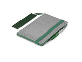 Altitude Colourblock A5 Notebook Dark Green AMROD |usbandmore