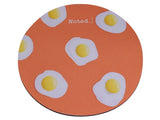 Noted Mousepad Fried Eggs – Exquisite Desk Accessory – Smooth Surface for Effortless Scrolling & Clicking, Premium Craftsmanship | Usbandmore