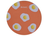 Noted Mousepad Fried Eggs – Exquisite Desk Accessory – Smooth Surface for Effortless Scrolling & Clicking, Premium Craftsmanship | Usbandmore