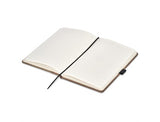 Okiyo Eri Bamboo & Cork Notebook & Pen Set – Eco-Friendly FSC Paper, 160 Lined Pages, Stylus Ball Pen with Cork & Aluminium Finish, Kraft Gift Box | Usbandmore
