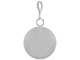 White Poncho Ball Keyring – Compact Waterproof Rain Poncho – Unscrews to Reveal Emergency Rainwear, Attaches to Keys for On-the-Go Use | Usbandmore