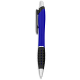 Altitude Billboard Dome Ball Pen Blue – Colourful Promotional Pen with Recessed Clip for Domed Sticker – Black German Ink | Usbandmore