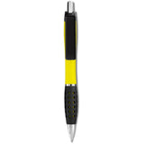 Altitude Billboard Dome Ball Pen Yellow – Colourful Promotional Pen with Recessed Clip for Domed Sticker – Black German Ink | Usbandmore
