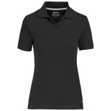 Ladies Crest Golf Shirt Black AMROD |usbandmore