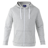 Mens Brighton Hooded Sweater - Barron Grey/Melange |usbandmore