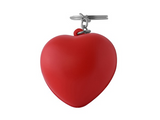 Heart Stress Ball Keyring – Compact Stress Relief with a Touch of Love, Perfect for On-the-Go Calm & Key Organization | Usbandmore