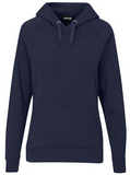 Ladies Harvard Heavyweight Hooded Sweater Navy AMROD |USBANDMORE