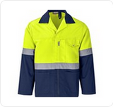 Traffic Premium Two-Tone Hi-Viz Reflective Jacket|usbandmore