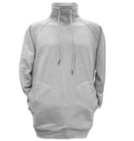 High Neck Fleece Sweater |usbandmore