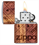 WOODCHUCK USA Zippo Cedar Wrap