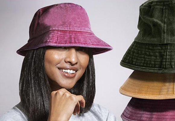 FWRD Denim Harlem Bucket Hat – 100% Enzyme Washed Cotton – High Crown, Unstructured Design, Embroidered Eyelets, Bound Brim | Usbandmore