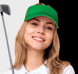 Sunvisor  - FWRD – Brushed Cotton Twill – 100% Cotton – Pre-Curved Peak – Adjustable Self Fabric Velcro Strap – UV Protection – Branding Area 80mm x 30mm | Usbandmore