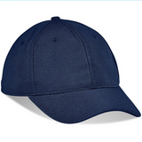 Torrey Cap Navy – 92g/m² 100% Polyester Mini Ottoman – 6-Panel Structured Peak, Adjustable Metal Clasp, 4 Embroidered Eyelets, Embossed Gary Player Logo | Usbandmore