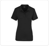 Alex Varga Skylla Ladies Golf Shirt Black AMROD |USBANDMORE