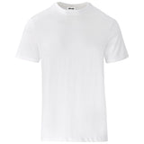 145g Unisex Recycled Promo T-Shirt White – Eco-Friendly Polycotton Blend (60% Cotton, 40% Recycled Polyester) – Ribbed Crew Neck, Breathable & Crease Resistant | Usbandmore