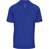 Mens Endurance T-Shirt Royal Blue – 140g 100% Polyester – Raglan Sleeves, Reflective Detail, Side Slits, Slazenger Logo | Usbandmore