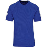 Mens Endurance T-Shirt Royal Blue – 140g 100% Polyester – Raglan Sleeves, Reflective Detail, Side Slits, Slazenger Logo | Usbandmore