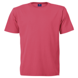 Barron 145g Crew Neck T-Shirt Bright Pink – 100% Carded Cotton – Reactive Dye, Double Ribbed Neck, Shoulder-to-Shoulder Seam Taping, Comfort Fit | Usbandmore