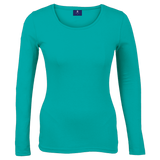 145g Ladies Long Sleeve T-shirt - Barron Barron |USBANDMORE