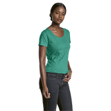 145g Regular Short Sleeve T-Shirt Ladies |USBANDMORE