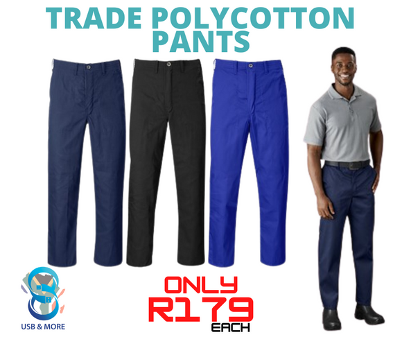 Trade Polycotton Pants - USB & MORE