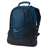 Trailwalker Backpack Navy – 600D Polyester – Padded Laptop Compartment, Raincover Included – Durable All-Weather Hiking and Travel Backpack | Usbandmore