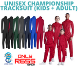 Unisex Championship Tracksuit (Kids + Adult) - USB & MORE