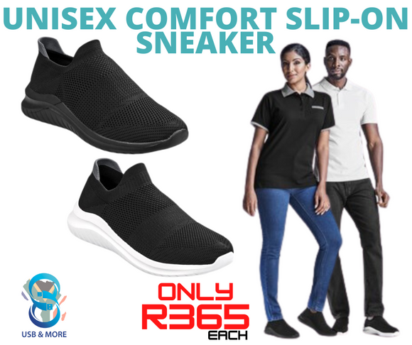 Unisex Comfort Slip-On Sneaker - USB & MORE