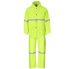 Light Duty Tornado Hi-Viz Reflective Rubberised Rainsuit|USBANDMORE