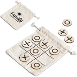 Altitude Cabala XOXO Set – Cotton & Wood Travel Game in Printed Pouch – Includes 10 Wooden Discs, Compact & Fun for On-the-Go Entertainment | Usbandmore