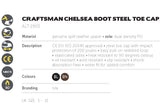 Craftsman Chelsea Boot Steel Toe Cap - USB & MORE