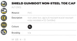 Shield Gumboot Non Steel Toe Cap - USB & MORE