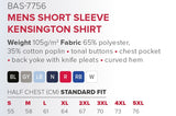 Mens Short Sleeve Kensington Shirt - USB & MORE
