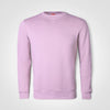 FWRD Basic Crew Neck Sweater Lilac – 240gsm CVC Cotton-Polyester Blend – Brushed Fleece, Ribbed Waist & Cuffs, V-Detail Neck Insert | Usbandmore