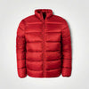 FWRD Alaska Puffer Jacket RED – Lightweight & Water-Resistant – 1200gsm Padding, 50D Nylon Shell, 210T Polyester Lining, Side & Inside Pockets | Usbandmore