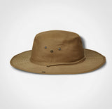 FWRD Dark Khaki Bush Hat – 100% Cotton Twill – Clip-Up Brim, Brass Eyelets & Studs, Cord with Slide Toggle | Usbandmore