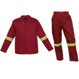 Barron Budget Poly Cotton Conti Suit with Reflective - USB & MORE