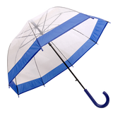 Dome Shaped Clear Umbrella- Barron - USB & MORE
