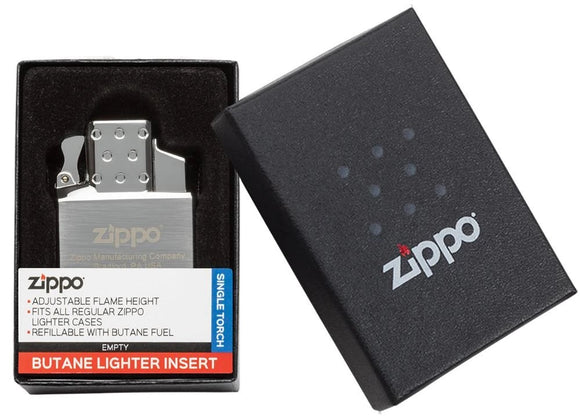 Butane Lighter Insert – Single Torch (65826) - USB & MORE
