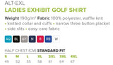 Ladies Exhibit Golf Shirt - USB & MORE
