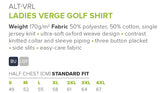 Ladies Verge Golf Shirt - USB & MORE