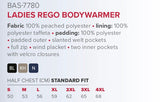 Ladies Rego Bodywarmer - USB & MORE
