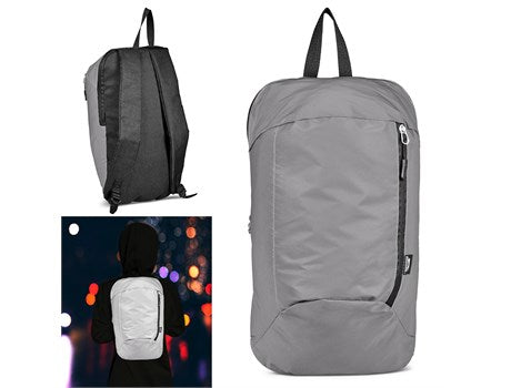 Slazenger Olympia Reflective Backpack - USB & MORE