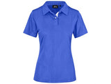 Ladies Motif Golf Shirt Royal Blue AMROD |usbandmore