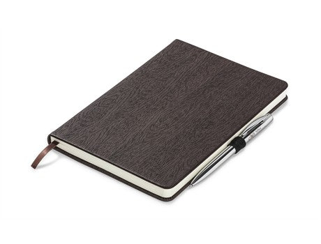 Oakridge A5 Hard Cover Notebook - USB & MORE