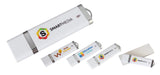 White Slimline USB - USB & MORE