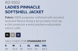 Ladies Pinnacle Softshell Jacket - USB & MORE