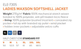 Ladies Maxson Softshell Jacket - USB & MORE