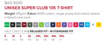 Unisex Super Club 135 T-Shirt - USB & MORE